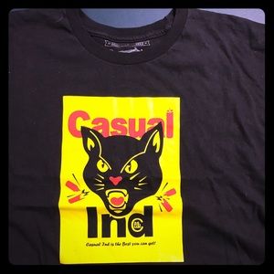 Casual Industrees- Black Cats - Fireworks TShirt
